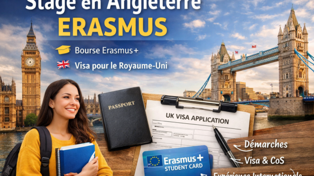 Stage en Angleterre Erasmus : visa, démarches et retour du Royaume-Uni dans Erasmus+
