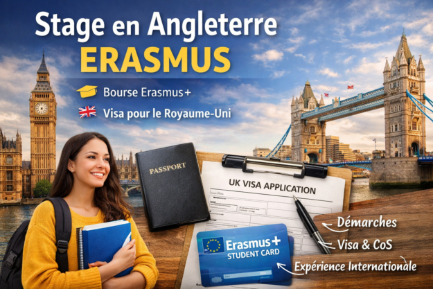 Stage en Angleterre Erasmus : visa, démarches et retour du Royaume-Uni dans Erasmus+